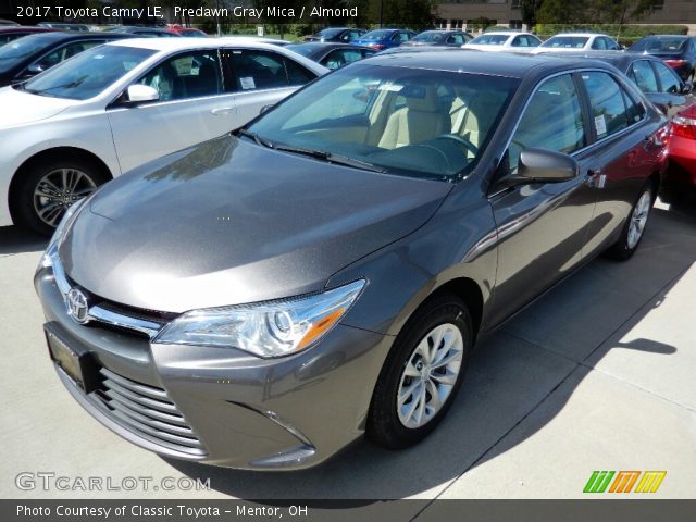 2017 Toyota Camry LE in Predawn Gray Mica