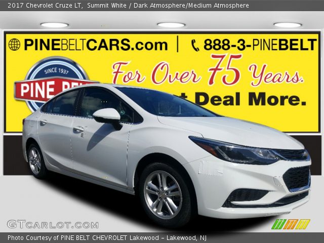 2017 Chevrolet Cruze LT in Summit White