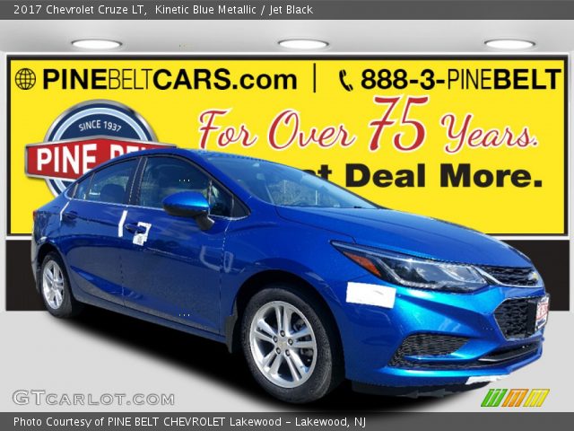 2017 Chevrolet Cruze LT in Kinetic Blue Metallic