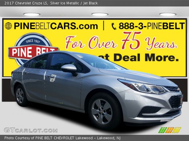 2017 Chevrolet Cruze LS in Silver Ice Metallic