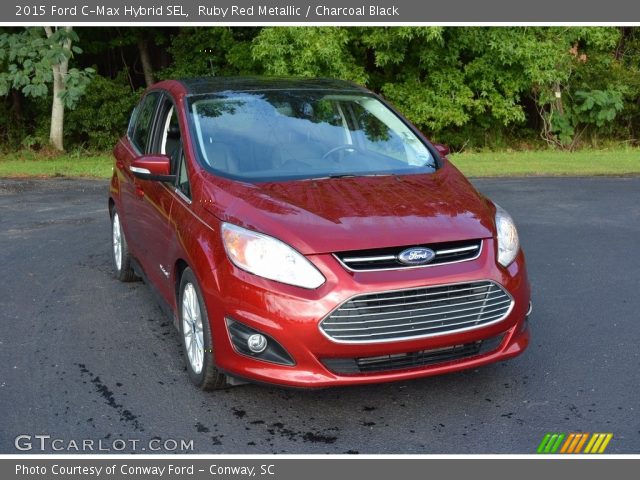 2015 Ford C-Max Hybrid SEL in Ruby Red Metallic