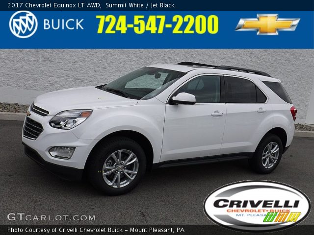 2017 Chevrolet Equinox LT AWD in Summit White