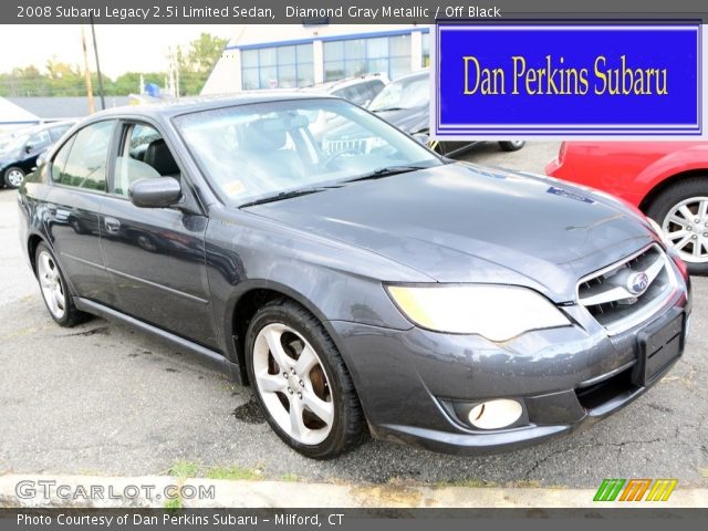 2008 Subaru Legacy 2.5i Limited Sedan in Diamond Gray Metallic