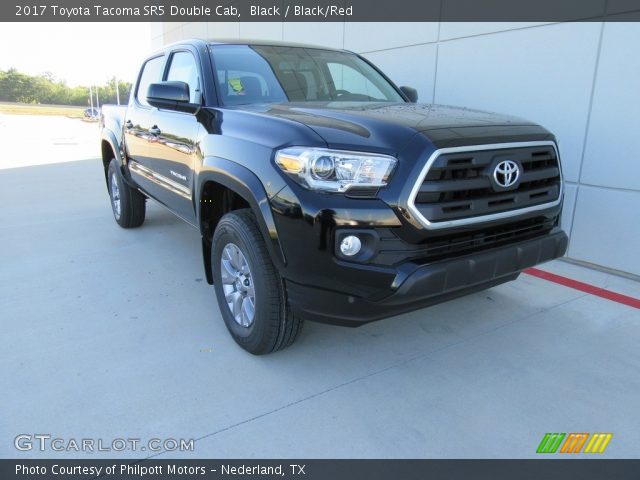 2017 Toyota Tacoma SR5 Double Cab in Black