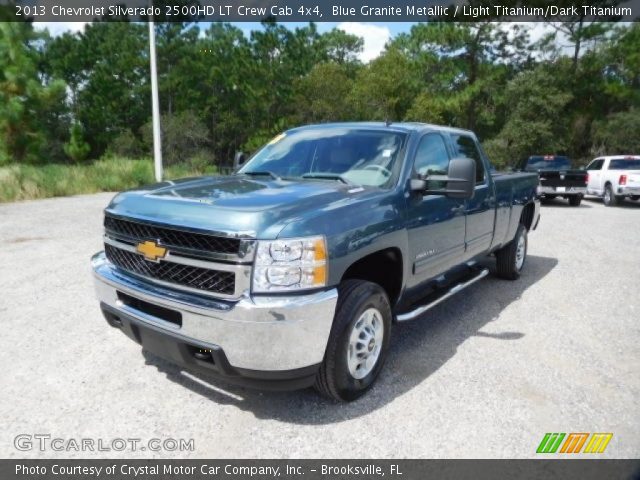 2013 Chevrolet Silverado 2500HD LT Crew Cab 4x4 in Blue Granite Metallic