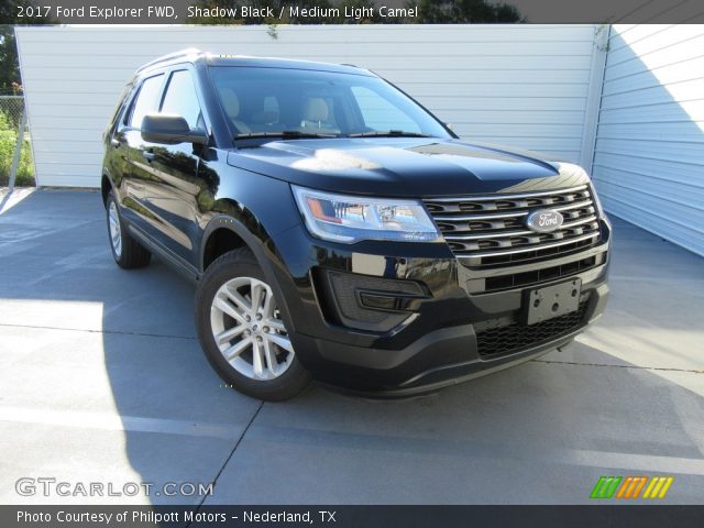 2017 Ford Explorer FWD in Shadow Black