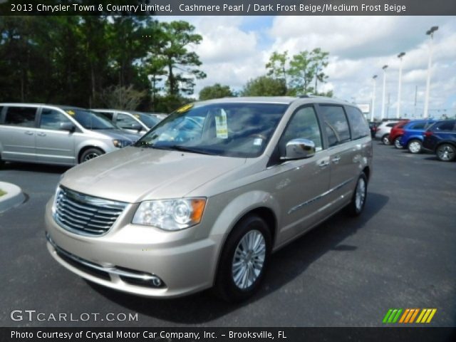 2013 Chrysler Town & Country Limited in Cashmere Pearl