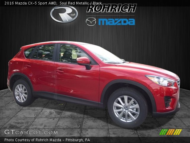 2016 Mazda CX-5 Sport AWD in Soul Red Metallic