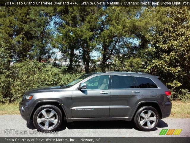 2014 Jeep Grand Cherokee Overland 4x4 in Granite Crystal Metallic