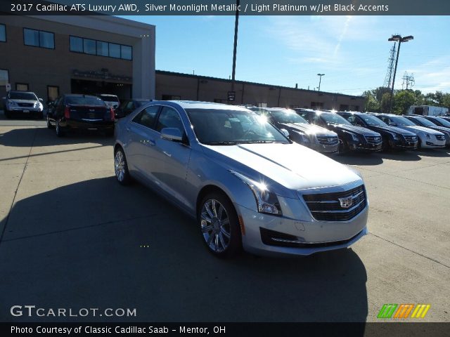 2017 Cadillac ATS Luxury AWD in Silver Moonlight Metallic