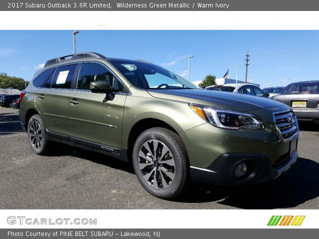 2017 Subaru Outback 3.6R Limited in Wilderness Green Metallic