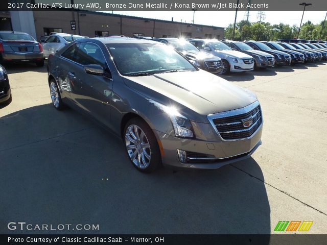 2017 Cadillac ATS Luxury AWD in Bronze Dune Metallic