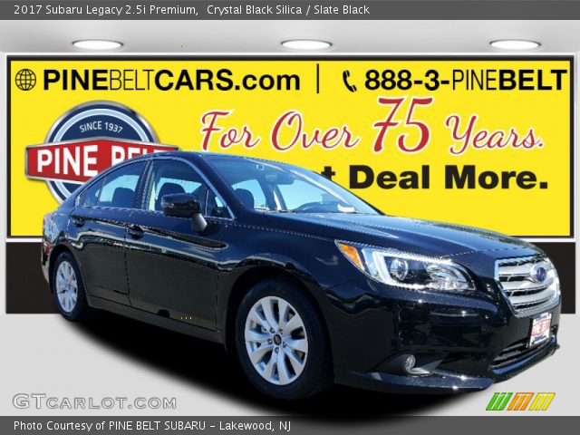 2017 Subaru Legacy 2.5i Premium in Crystal Black Silica