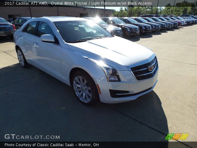 2017 Cadillac ATS AWD in Crystal White Tricoat