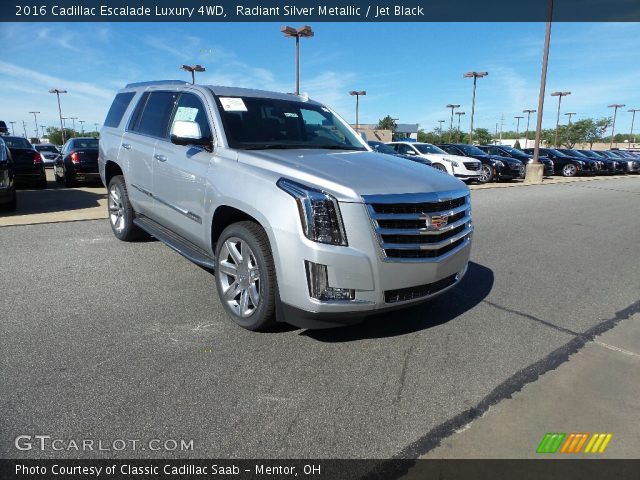 2016 Cadillac Escalade Luxury 4WD in Radiant Silver Metallic