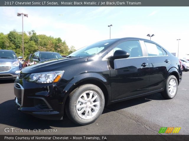 2017 Chevrolet Sonic LT Sedan in Mosaic Black Metallic