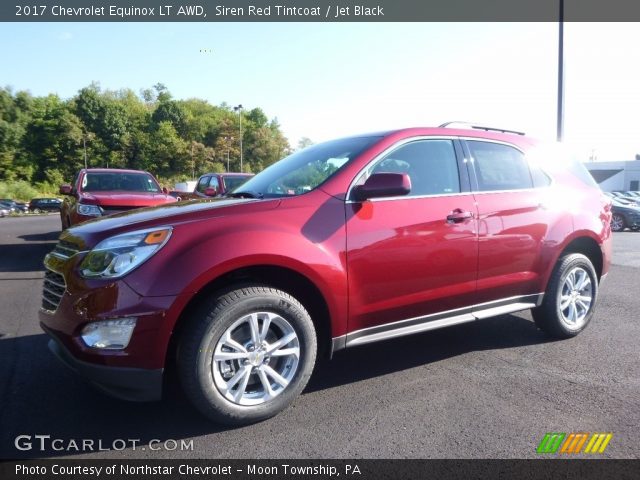 2017 Chevrolet Equinox LT AWD in Siren Red Tintcoat
