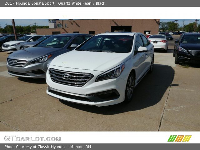 2017 Hyundai Sonata Sport in Quartz White Pearl