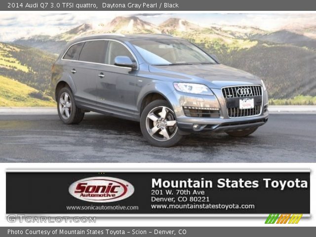 2014 Audi Q7 3.0 TFSI quattro in Daytona Gray Pearl