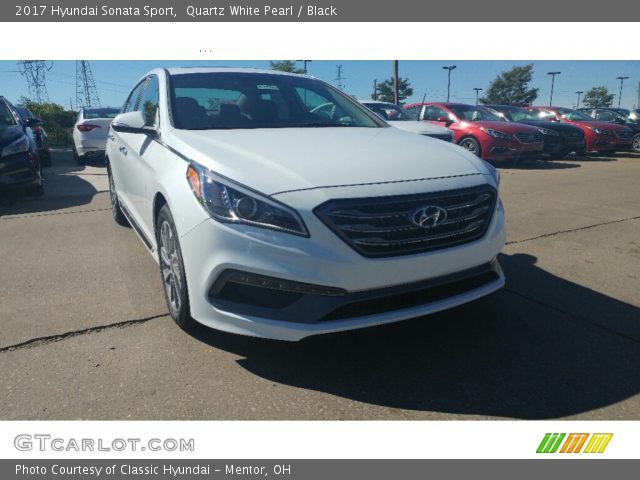 2017 Hyundai Sonata Sport in Quartz White Pearl