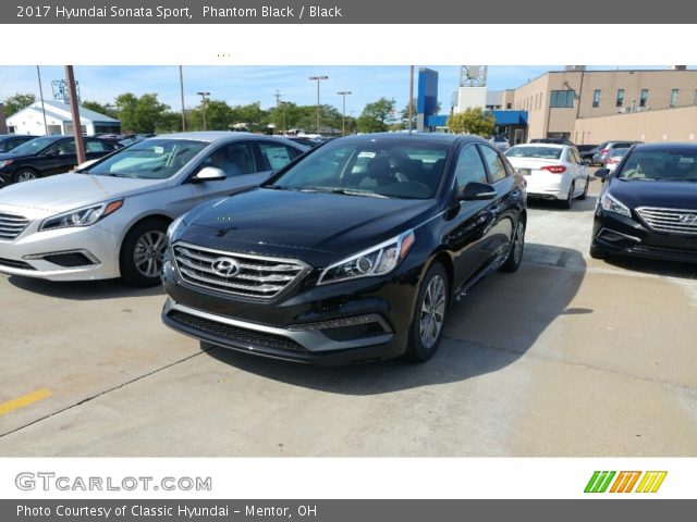 2017 Hyundai Sonata Sport in Phantom Black