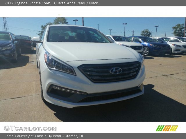 2017 Hyundai Sonata Sport in Quartz White Pearl