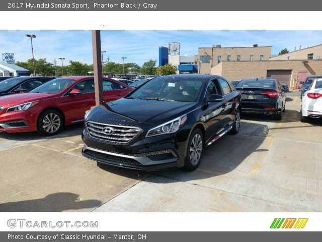 2017 Hyundai Sonata Sport in Phantom Black