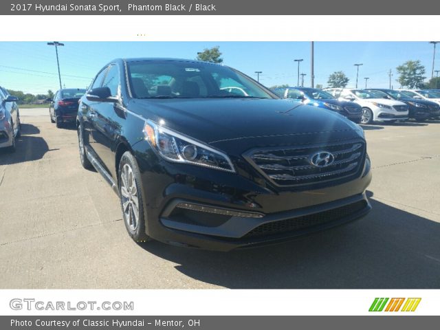 2017 Hyundai Sonata Sport in Phantom Black