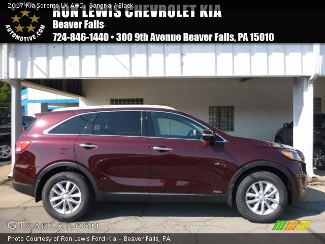 2017 Kia Sorento LX AWD in Sangria