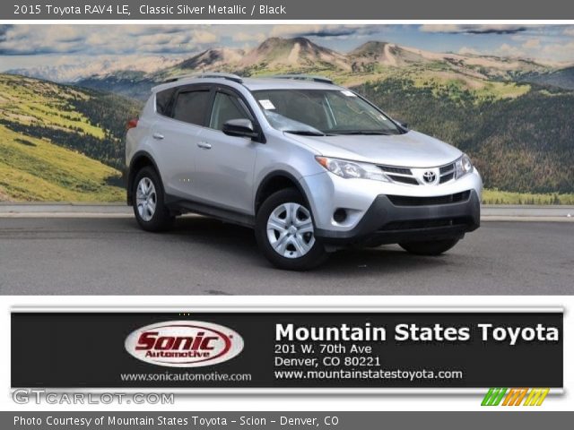 2015 Toyota RAV4 LE in Classic Silver Metallic
