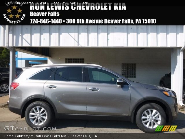 2017 Kia Sorento LX AWD in Titanium Silver