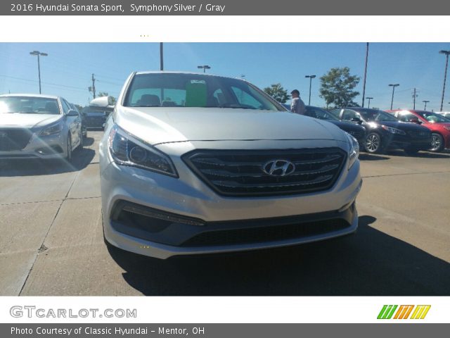 2016 Hyundai Sonata Sport in Symphony Silver