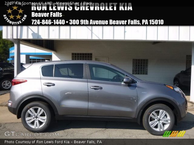 2017 Kia Sportage LX AWD in Mineral Silver