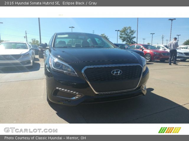 2016 Hyundai Sonata Hybrid SE in Eclipse Black