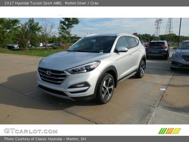 2017 Hyundai Tucson Sport AWD in Molten Silver