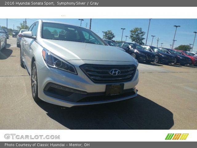 2016 Hyundai Sonata Sport in Symphony Silver