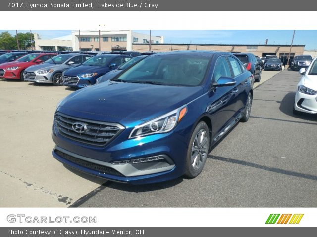 2017 Hyundai Sonata Limited in Lakeside Blue