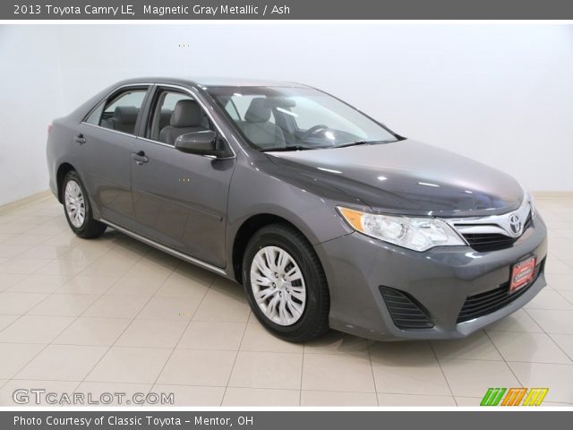 2013 Toyota Camry LE in Magnetic Gray Metallic