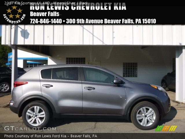 2017 Kia Sportage LX AWD in Mineral Silver