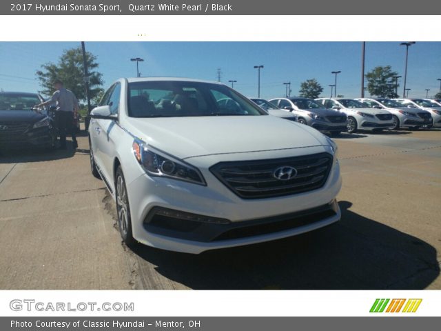 2017 Hyundai Sonata Sport in Quartz White Pearl