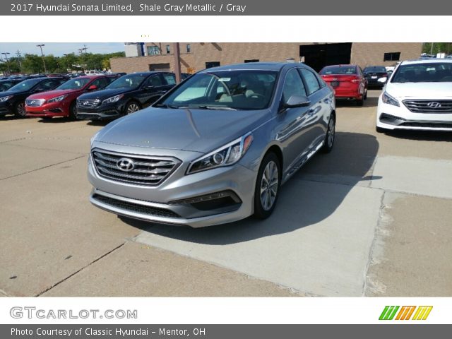 2017 Hyundai Sonata Limited in Shale Gray Metallic