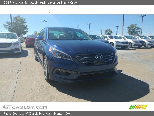 2017 Hyundai Sonata Limited in Lakeside Blue