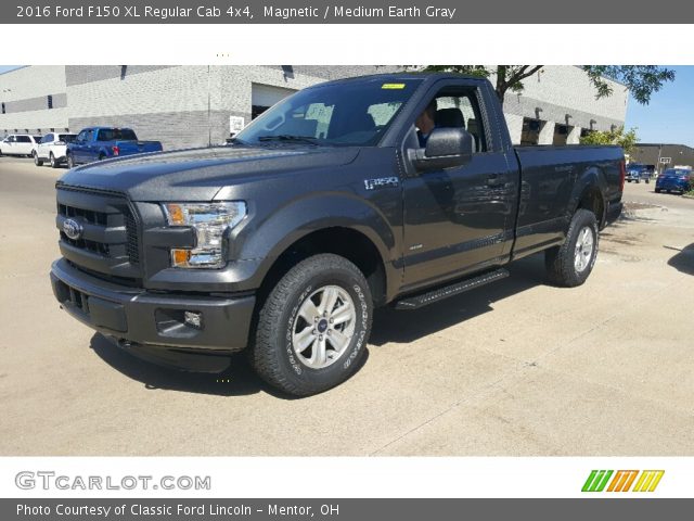 2016 Ford F150 XL Regular Cab 4x4 in Magnetic
