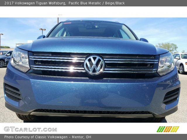 2017 Volkswagen Tiguan Wolfsburg in Pacific Blue Metallic