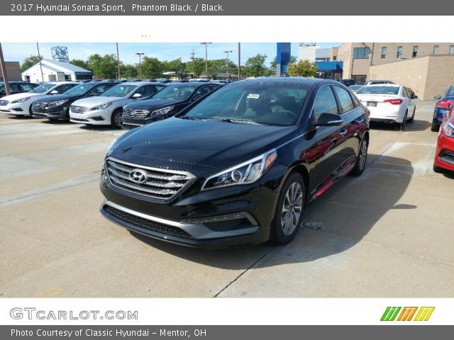 2017 Hyundai Sonata Sport in Phantom Black