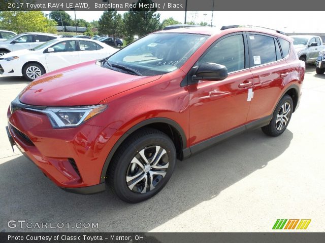 2017 Toyota RAV4 LE AWD in Barcelona Red Metallic