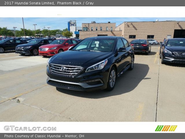 2017 Hyundai Sonata Limited in Phantom Black