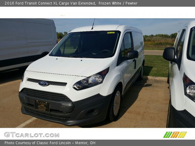 2016 Ford Transit Connect XL Cargo Van Extended in Frozen White