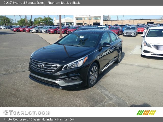 2017 Hyundai Sonata Sport in Phantom Black
