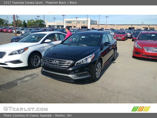 2017 Hyundai Sonata Sport in Phantom Black